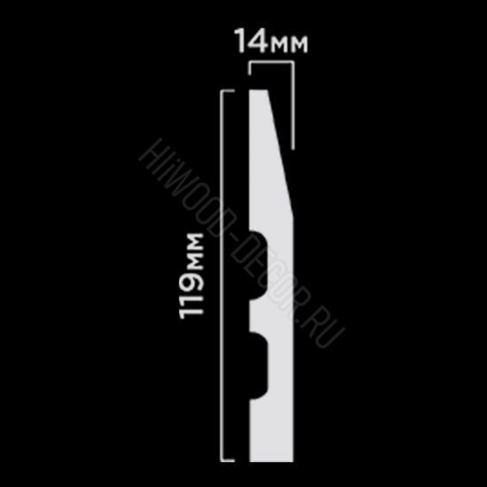 Плинтус напольный B120