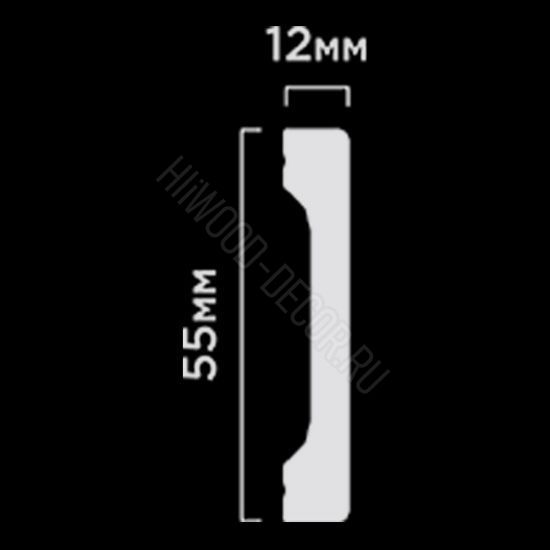 Плинтус напольный B55V1 Плинтус напольный B55V1