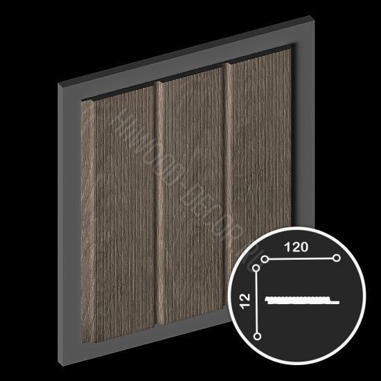 Панель LV127L BR490, Hi Wood