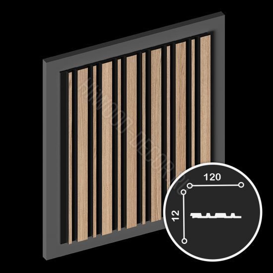 Панель LV122 BR417K, Hi Wood Панель LV122 BR417K, Hi Wood